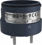 Fixing unit for modular tower lights, Harmony XVU, black, 60mm, 4 pins direct mounting XVUZ04 | 3606480711572