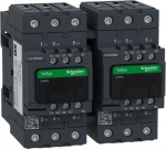 Reversing contactor, TeSys Deca, 3P(3NO), AC-3, <=440V 38A, 100V AC coil, screw clamp terminal LC2D50AF7 | 3389119409568