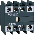 Auxiliary contact block, TeSys Deca, 2NO(sealed)+1NO+1NC, front mounting, screw clamp terminals LA1DZ31 | 3389110236521