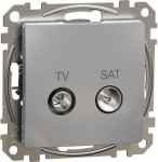 TV/SAT Socket intermediate 10db, Anthracite, Sedna SDD113478S | 3606481466983