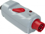 CEE-motor protection plug (PKZM0) PI+RFC 4x16A (3P+PE) 6h (1.0-1.6A) IP44 grey/red 547140163 | 9003399335877
