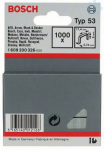 Klambrid, t&uuml;&uuml;p 53 11,4x6 mm, 1000 tk. 1609200326 | 3165140012126