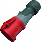Connector 5x63A 6h 400V IP44 PowerTOP Xtra red/grey 14112 | 4015394238164