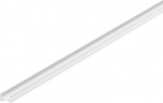 GRAZIA 10 flat surface-mounted profile in 2m length for mounting of LED strips up to 10mm wide. The profile is available in black, white and anodised aluminium, and can be combined with various covers and matching end caps. 1000461 | 4024163187534