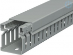 Wiring trunking, type LK4 30025, 25x30x2000, Stone grey, LK4 30025 6178005 | 4012196000296