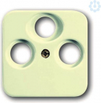 Cover plate for TV-FM-SAT outlet, cream 1743-03-212 2CKA001724A1747 | 4011395537206