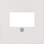 Cover plate for audio socket, titanium-white, Delta I-System 5TG2563-2 | 4001869335889