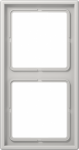 2-gang frame, light grey, LS990 LS982LG | 4011377946101