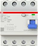 4P A 40A 300mA Residual Current Circuit Breaker (RCCB) F204 A-40/0.3-L 2CSF204123R3400 | 8012542820802