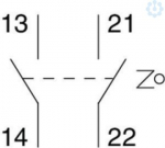Spacial SF door switch 10A/500 V, M20 connection. range of product: Lighting and power sockets - accessory / separate part type: door switch - device application: multi-purpose - mounting location: enclosure - product compatibility: SF and SFX enclos ...
