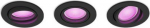 Hue Centura built-in luminaire, black, round 3x4.2W 230V White and color ambiance 3 pcs. 929003809501 | 8720169318977