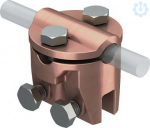 Flange clamp up to 7 mm plate thickness Cu, 269ZN8/10 5317053 | 4012195420491