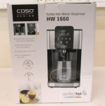SALE OUT. Caso 01884 HW 1660 Turbo Hot water dispenser, Power 2600 W, Capacity 4 L, Black/Stainless Steel | Caso | Turbo Hot Water Dispenser | HW 1660 | Water Dispenser | 2600 W | 4 L | Plastic/Stainless Steel | Black/Stainless Steel | DAMAGED PACKAG ...