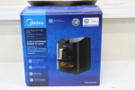 SALE OUT. Midea MAD1100DADK Air fryer digital,Two-zone cavity, 6.4L + 4.4L | Midea Two Zone Airfryer | MAD1100DADK | Power 1850 W | Capacity 4.4/6.4 L | Rapid Air technology | Black | USED, DIRTY, SCRATCHED ON TOP MAD1100DADKSO | 2000001400449