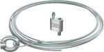 Piekares stieple ar gredzenu 2x5000mm, St, G 1450928 | 4012197010522