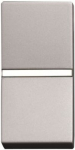 Color: Silver.   Rated voltage: 110 - 250 Vac   Rated current: 16 A   Screwless terminals   1-gang, 1-way - Normally Closed (NC) contact   Locator lamp option not available   Size: 1 module. 2CLA210460N1301 | 8427238067292
