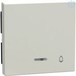 Schneider Electric Merten System M rocker with indicator 435819 is in color polar white for single switch. This rocker with indicator belongs to M-Arc, M-Elegance, M-Plan, M-Plan glass, M-Smart, M-Star, System M aesthetic group. The device's fixing m ...