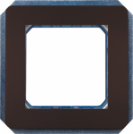 Module rack, 2-gang, with an intermediate frame, Screw fixing, chocolate color, DELTA style m-system 5TG1392-0CH | 4001869554563