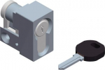 Cylindrical barrel 1242E keylock for NSYSFHD2. range of product: Complement accessories - accessory / separate part type: lock system: DIN, KABA & ASSA - device application: multi-purpose - mounting support: handle - product compatibility: SF and SM  ...