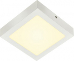 SENSER 18, Indoor LED surface-mounted ceiling light square white 3000K 1003018 | 4024163232081