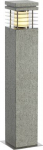 ARROCK GRANITE 70 bollard light, granite, salt & pepper, E27, max. 15W, IP44 231411 | 4024163110167