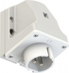 CEE-wall mounted plug 2x16 42VAC 50/60Hz IP44 TWIST white 582-12V | 9003399063411