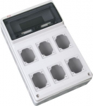 Consumer unit 16 mod., 6 openings, 506x330x150mm M-Box 16S 1518133 | 9003399208997