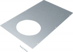 cover for flush floor trunking dry care nw 500 l=800mm punched R10 round 275mm BKA500800R10 | 4012002236604