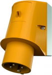 Wall mounted inlet, 16A4p4h110V, IP44 334 | 4015394002406