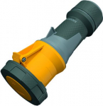 Connector 3x63A 4h 110V IP67 PowerTOP Xtra yellow/grey 14201 | 4015394238478