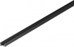 GRAZIA 10 flat surface-mounted profile in 2m length for mounting of LED strips up to 10mm wide. The profile is available in black, white and anodised aluminium, and can be combined with various covers and matching end caps. 1000462 | 4024163187541