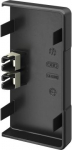 End piece for device mounting channel Rapid 45-2 type GK-53100, black, GK-E53100SW 6113113 | 4012197373238