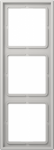 3-gang frame, light grey, LS990 LS983LG | 4011377946200