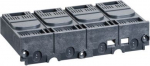 Short terminal shield, 4p, 0<250. range of product: Easypact CVS100...250, INS250, INV100...250, NSX100...250, NSX100...250 DC, NSX125...250 DC PV, NSX160...250 DC PV, NSX200...250 DC PV, NSX80...250 DC PV - product or component type: terminal shield ...