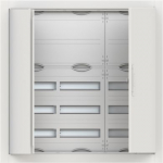 Metal consumer unit  CU35K, 108 mod. (53 rows), IP30, 864x865x125mm, white 2CPX052626R9999 | 4011617526261