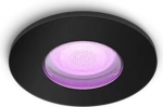 Hue Xamento recessed luminaire, black, 1x4.2W White and color ambiance 929003812601 | 8720169320833