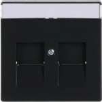 For modular jack with slide entrance. To fit only Art. No. 1810, 1812, 1814, 1816, 1818, 1819 and 1820. Size of labelling field: 60 x 9 mm. 2CKA001710A3627 | 4011395056479