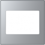 Color: SilverCover plate for speaker connection unit code: 8157.1 2CLA855710A1301 | 8427238148564