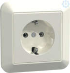 Schneider Electric Merten System M socket outlet MEG2300-1019 is a complete product in color polar white. This socket outlet belongs to 1-M aesthetic group. The outlet pole configuration of this socket outlet is 2P + E. And it is used in Germany. It  ...