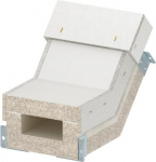 Vertikāls pagrieziens uz aug&scaron;u priek&scaron; BSKH09-K0511 50x110, pelēks 7215652 | 4012197301163