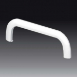 Grommet cover 8497, PK 210x70 D, white, accesories for parapet trunking 8497_HB | 8595057668751