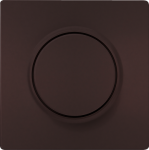 Cover plate for dimmer, with rotary knob, brown, DELTA style 5TC8912-0CH | 4001869554884