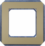 Module rack, 2-gang, malt gold, Screw mounting, DELTA style 5TG1392-0MG | 4047624273522