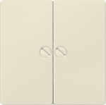 2-gang rocker, 55x55mm, can be screwed, electrical white, DELTA i-system 5TG6295 | 4001869308630