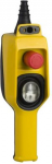 Pendant station XAC-D, 1 rocker lever 1 Emergency stop. range of product: Harmony XAC - product or component type: pendant control station - control station name: XACD - control station type: double insulated - control type: intuitive - electrical ci ...