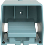 Single foot switch, IP66, with cover, metallic, blue, 2 NC+2 NO. range of product: Harmony XPE - product or component type: foot switch - material: metal - foot switch type: single foot switch - device short name: XPEM - protective cover: with - trig ...
