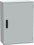 Wall mounted polyester enclosure, Thalassa PLM, plain door, with handle, 847x636x300mm, IP66, IK10, NSYPLM86VG | 3606480776809