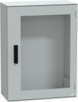 Wall mounted polyester enclosure, Thalassa PLM, glazed door, with handle, 847x636x300mm, IP66, IK08, NSYPLM86TVG | 3606480776793
