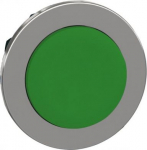 Head for non illuminated push button, Harmony XB4, flush mounted green projecting pushbutton ZB4FL3 | 3606489582449