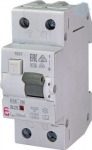 KZS 2M B 25A (A) Residual current circuit breaker with overcurrent protection (RCBO) 1P+N B 25A 30mA 002173206 | 3838895278436